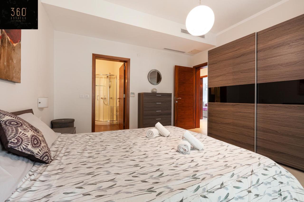 Ferienwohnung Pender Lux Complex - 3Br Unit With Private Parking By 360 Estates San Ġiljan Exterior foto