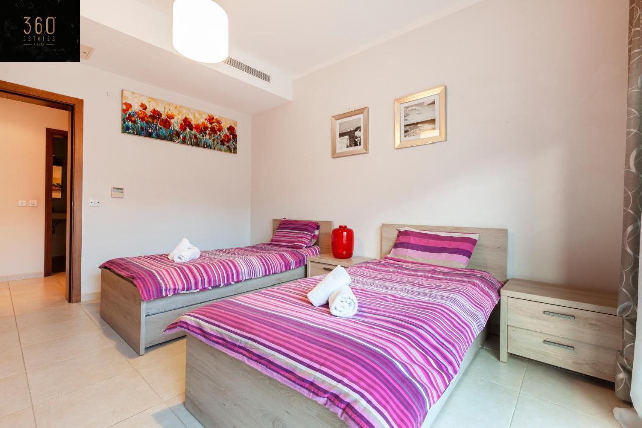 Ferienwohnung Pender Lux Complex - 3Br Unit With Private Parking By 360 Estates San Ġiljan Exterior foto