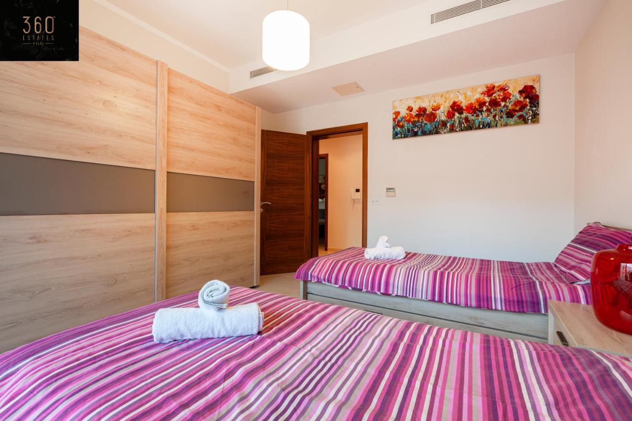 Ferienwohnung Pender Lux Complex - 3Br Unit With Private Parking By 360 Estates San Ġiljan Exterior foto